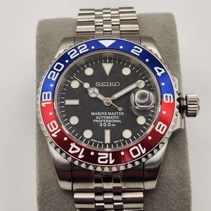 *SOLD* Seiko Submariner Mod Pepsi Bezel